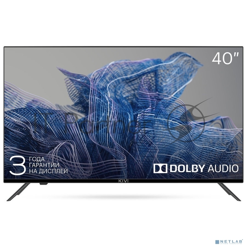 Телевизор LED Kivi 40 40F550NB черный FULL HD 60Hz DVB-T DVB-T2 DVB-C