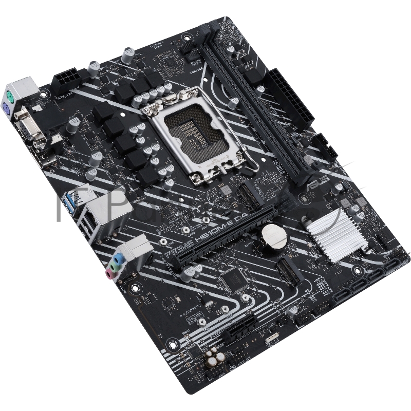 Материнская плата ASUS PRIME H610M-E D4-CSM, LGA1700, H610, 2*DDR4, DP+D-Sub + HDMI, SATA3, Audio, Gb LAN, USB 3.2*4, USB 2.0*6, COM*1 header (w/o cable), mATX 90MB19N0-M0EAYC