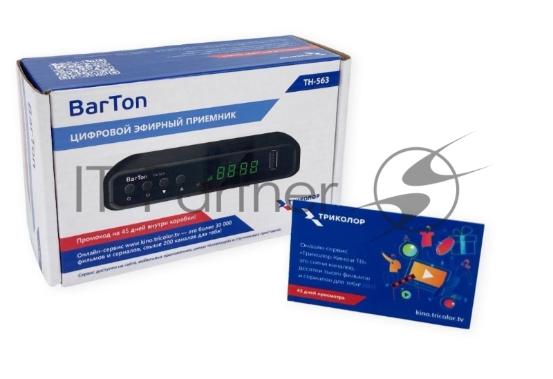 Цифровой эфирный приемник BarTon TH-563