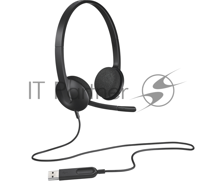 Гарнитура Logitech Headset H340 USB graphite