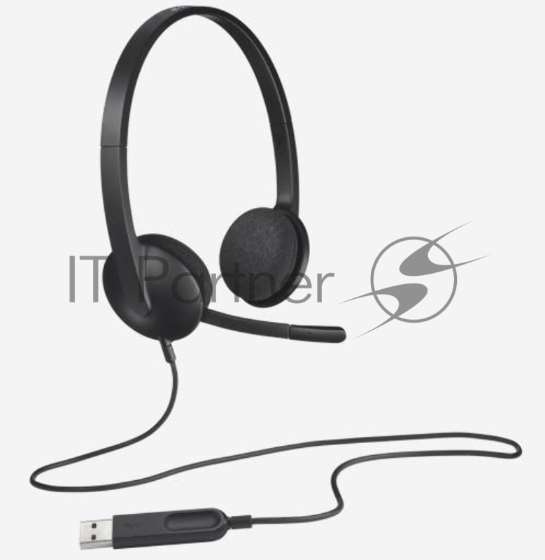 Гарнитура Logitech Headset H340 USB graphite