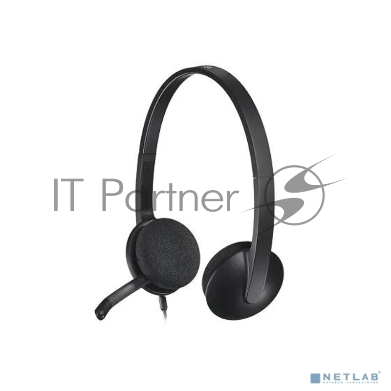 Гарнитура Logitech Headset H340 USB graphite