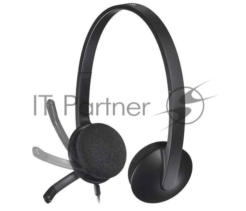 Гарнитура Logitech Headset H340 USB graphite