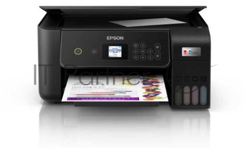 МФУ струйное Epson L3260, принтер/сканер/копир, (А4, 4 цв., USB, WiFi Direct)