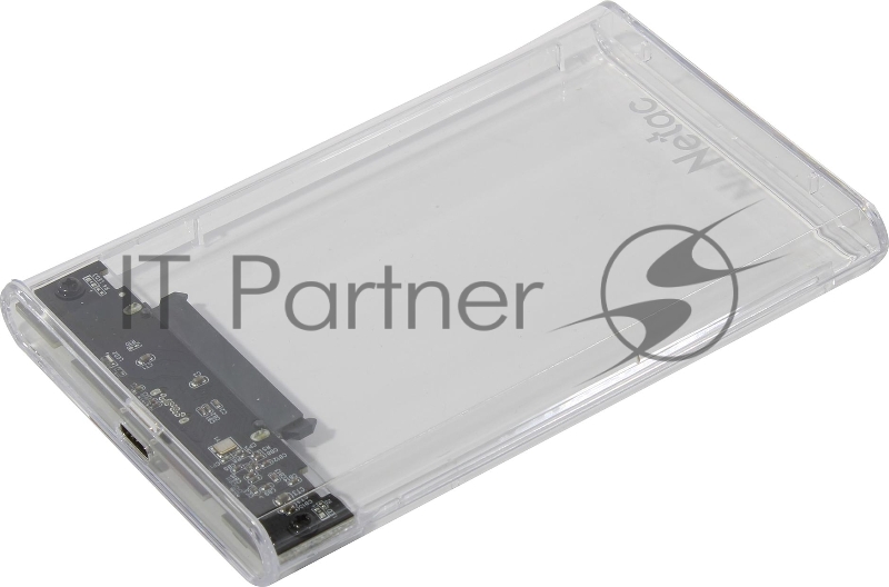 Внешний бокс 2.5 SATA Netac WH11 USB3.0 NT07WH11-30CC слайд прозрачный корпус
