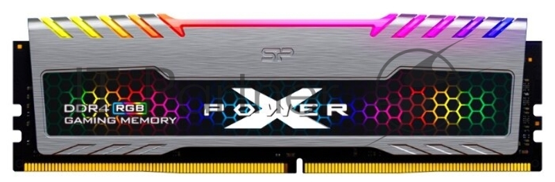 Память Silicon Power 16GB DDR4 3200МГц XPOWER Turbine RGB CL16 DIMM 1Gx8 DR