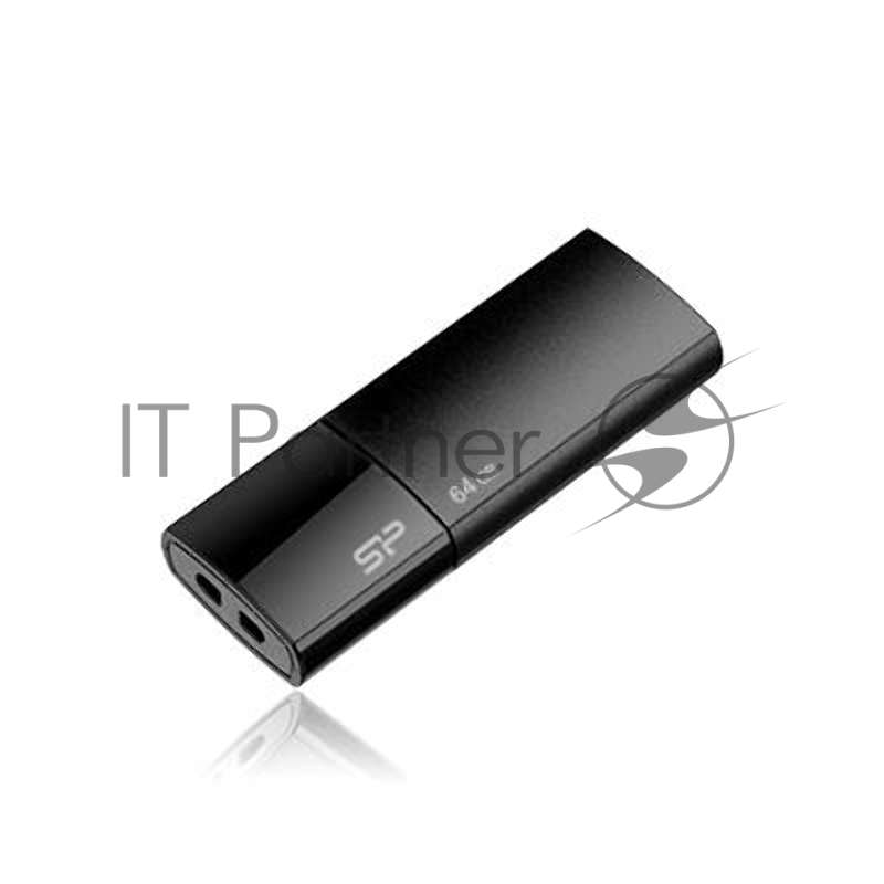 Флеш накопитель 64GB Silicon Power Ultima U05, USB 2.0, Черный