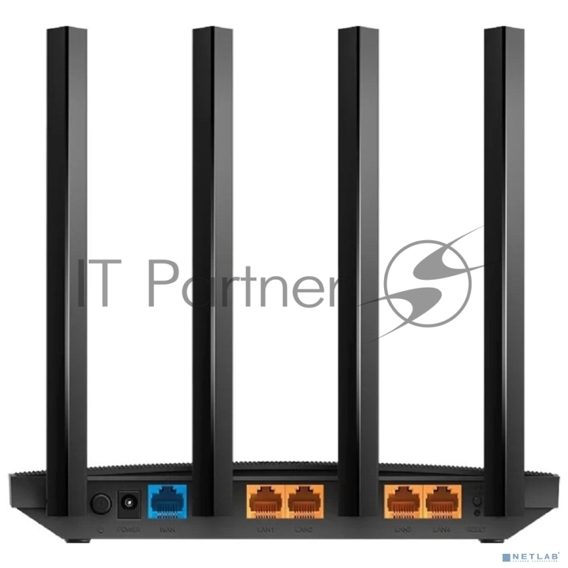 Роутер беспроводной TP-Link Archer C6U AC1200 10/100/1000BASE-TX/4G ready черный