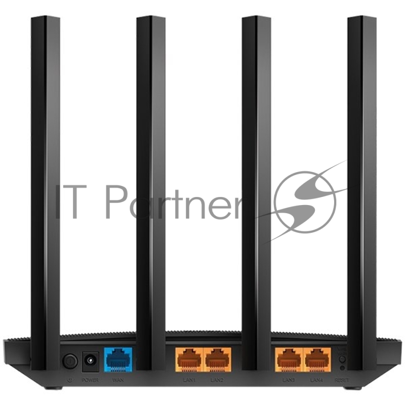 Роутер беспроводной TP-Link Archer C6U AC1200 10/100/1000BASE-TX/4G ready черный