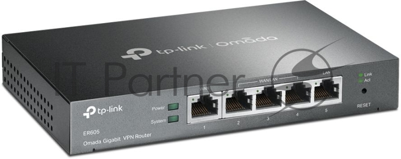 Роутер TP-Link SafeStream ER605 10/100/1000BASE-TX черный