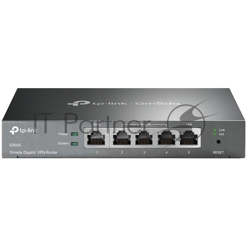 Роутер TP-Link SafeStream ER605 10/100/1000BASE-TX черный