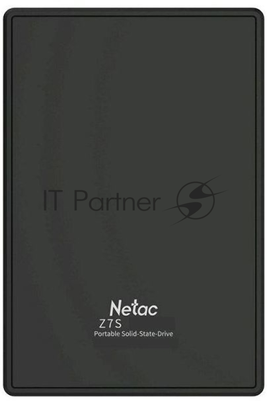 Накопитель внешний SSD External Netac 2.0Tb Z7S <NT01Z7S-002T-32BK> (USB3.2, up to 550/480MBs, 89х60х11.5mm, Aluminium+Steel+Plastic)
