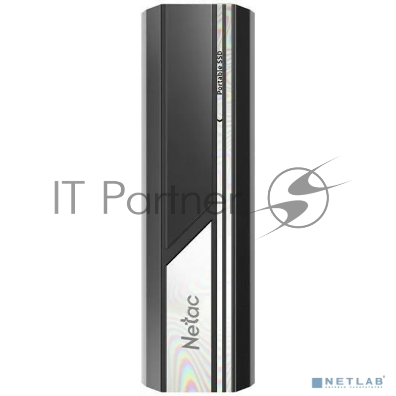 Внешний накопитель SSD Netac USB-C 500Gb NT01ZX10-500G-32BK ZX10 2.5 синий