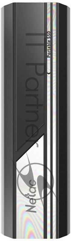 Внешний накопитель SSD Netac USB-C 500Gb NT01ZX10-500G-32BK ZX10 2.5 синий