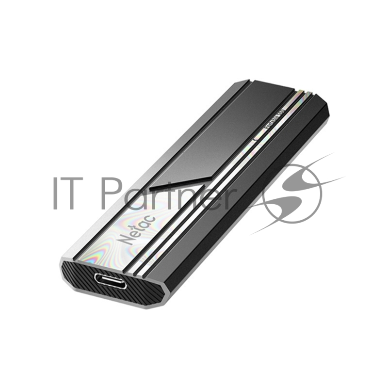 Внешний накопитель SSD Netac USB-C 500Gb NT01ZX10-500G-32BK ZX10 2.5 синий