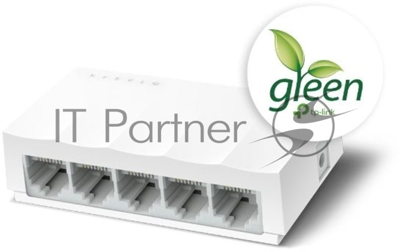 Коммутатор роутер TP-Link LS1005, 5 портов Ethernet 100 Мбит/с