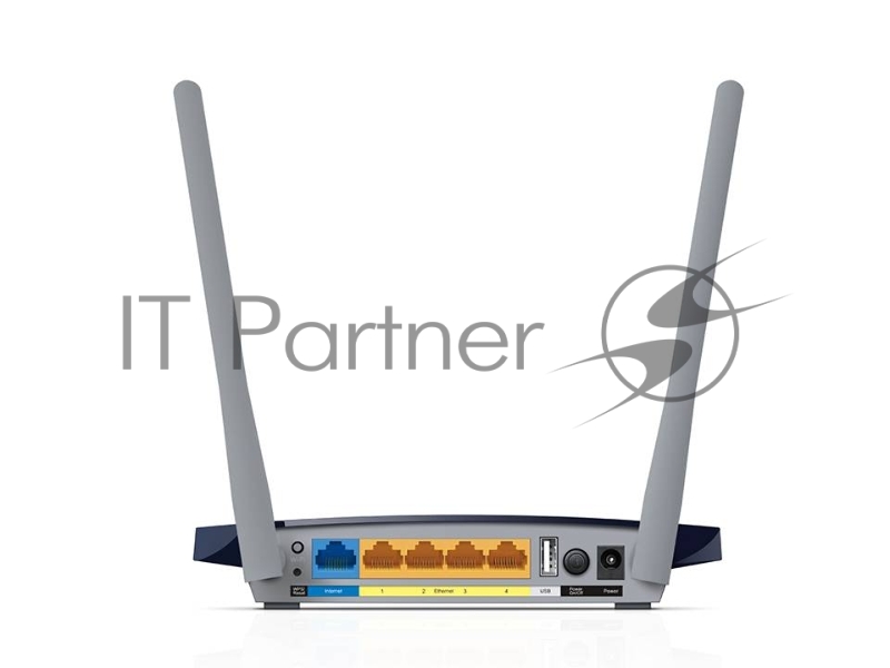 Маршрутизатор TP-LINK ARCHER C50 DUAL BAND (867Мбит/с на 5 ГГц + 300Мбит/с на 2,4 ГГц) TP-Link Archer C50 Dual Band, 867Мбит с на 5 ГГц + 300Мбит с на 2,4 ГГц 4 порта 100 Мбит с, 1 USB порт, 2 фиксированных антенны