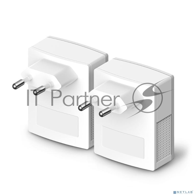 Сетевой адаптер TP-Link TL-PA4010KIT AV600 Nano Powerline Ethernet Adapter Starter Kit, Ultra Compact Size, 500Mbps Powerline Datarate, 10/100Mbps Fast Ethernet, HomePlug AV, Green Powerline, Plug and Play, Twin Pa