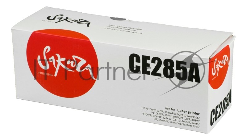 Картридж SAKURA CE285A для HP P1100/P1102/P1102W/P1104/P1104 черный, 2000 к.