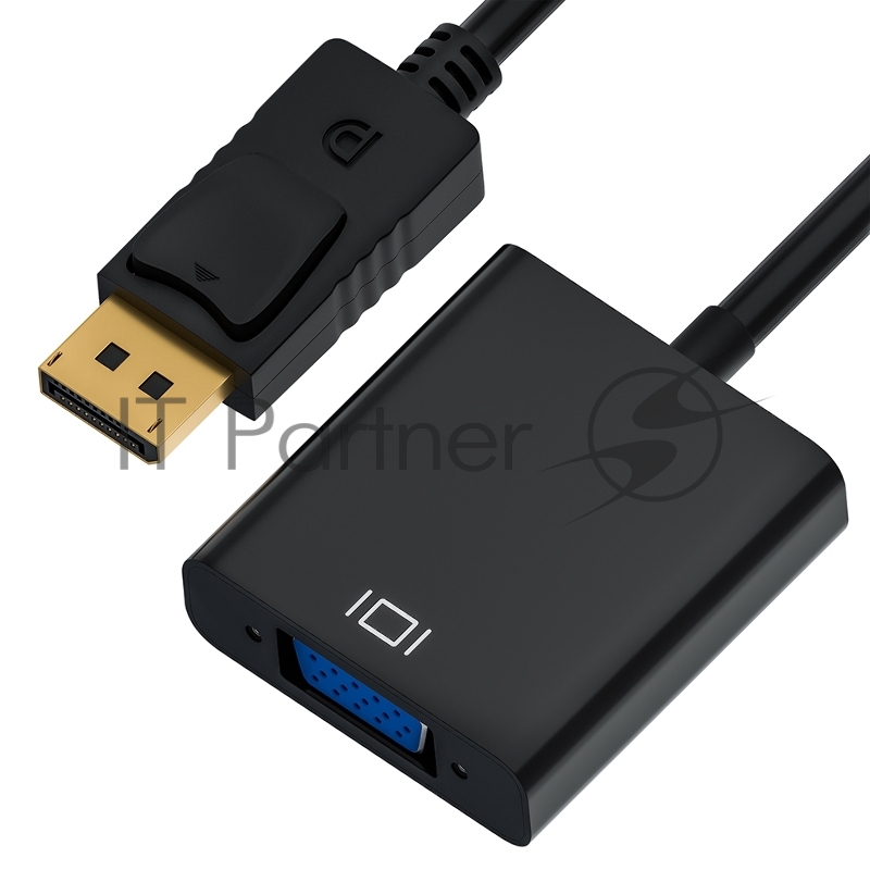 Переходник 0.20m DisplayPort/VGA v1.2 20M/15F Greenconnect серия Greenline GCR-CVDP11 Переходник 0.20m DisplayPort/VGA v1.2 20M/15F Greenconnect серия Greenline GCR-CVDP11