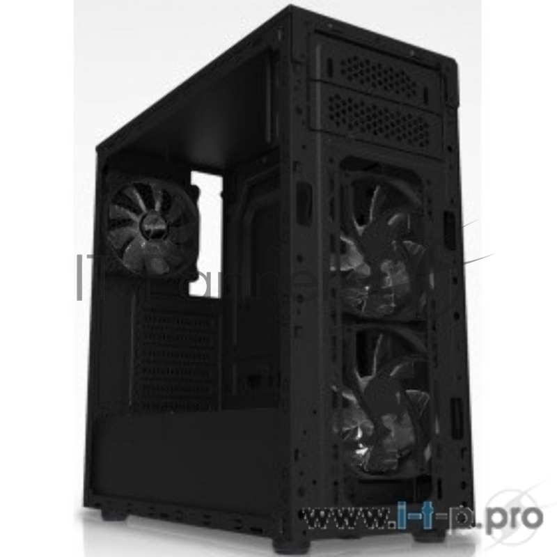 Корпус Zalman N2 черный без БП ATX 3x120mm 2xUSB2.0 1xUSB3.0 audio bott PSU