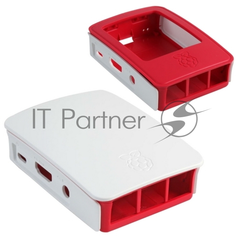 Корпус Raspberry Pi 3 Model B Official Case BULK, Red/White, для Raspberry Pi 3 Model B (909-8132)