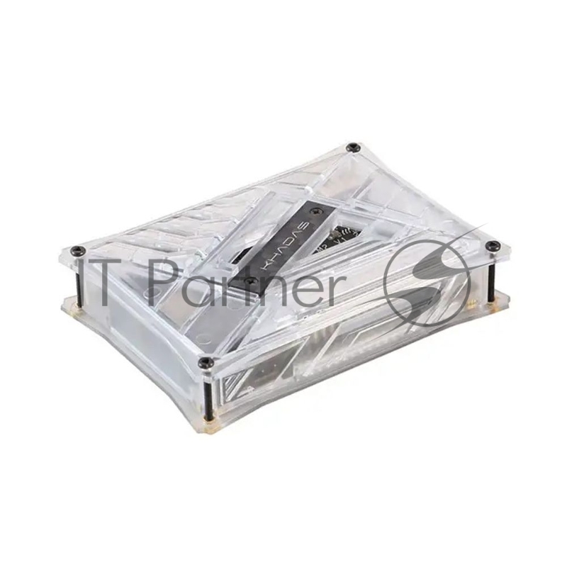Корпус Khadas DIY Case Transparent VIMs DIY Case, Transparent, with heavy metal plate
