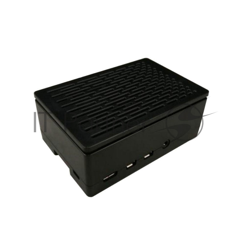 Корпус ACD Black ABS Case (Install 3010/3007 Fans or 3.5 Inch Touch Screen) for Raspberry PI 4B