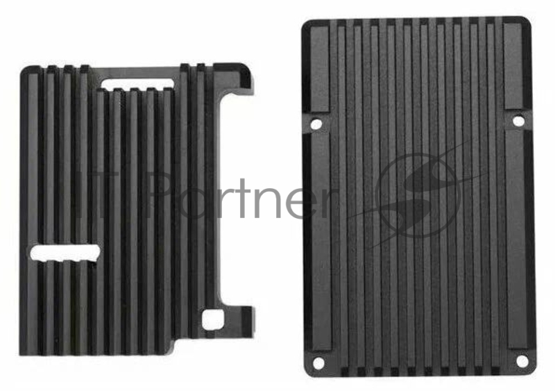 Корпус ACD Black Metal Aluminum Case for Raspberry Pi 4B