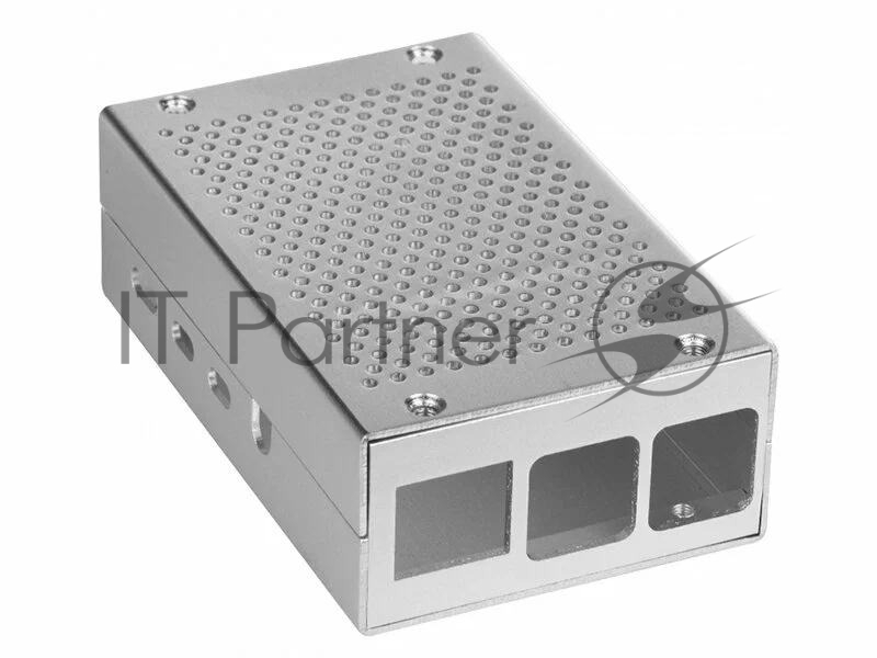 Корпус ACD Silver Fine Heat Dispersion Aluminium Alloy Case for Raspberry Pi 4B