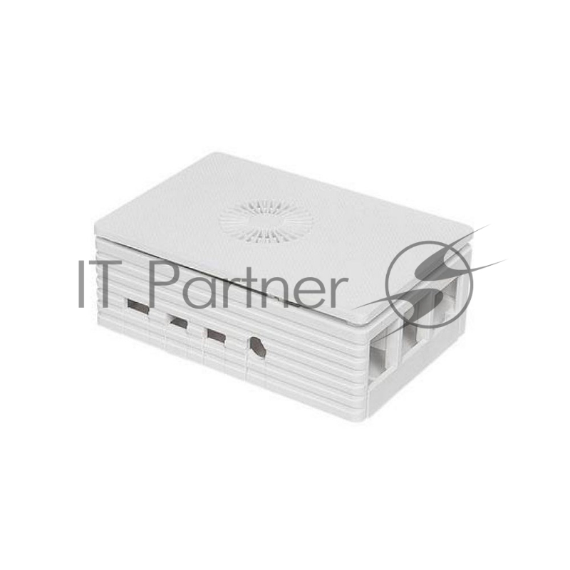 Корпус ACD White Injection Molding Case Supporting 3007 Fans for Raspberry 4B