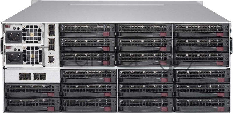 Корпус 4U SuperMicro CSE-847E2C-R1K23JBOD 1200W Hot-Swap 44xHDD SATA/SAS