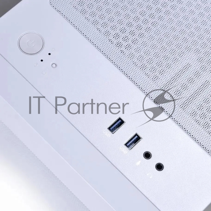 Корпус Lian-Li Lancool 205M Mesh белый без БП ATX 2xUSB3.0 audio bott PSU