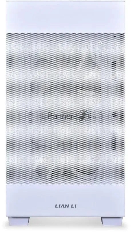 Корпус Lian-Li Lancool 205M Mesh белый без БП ATX 2xUSB3.0 audio bott PSU
