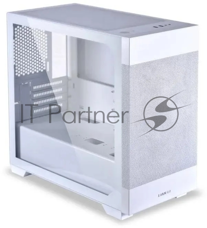 Корпус Lian-Li Lancool 205M Mesh белый без БП ATX 2xUSB3.0 audio bott PSU