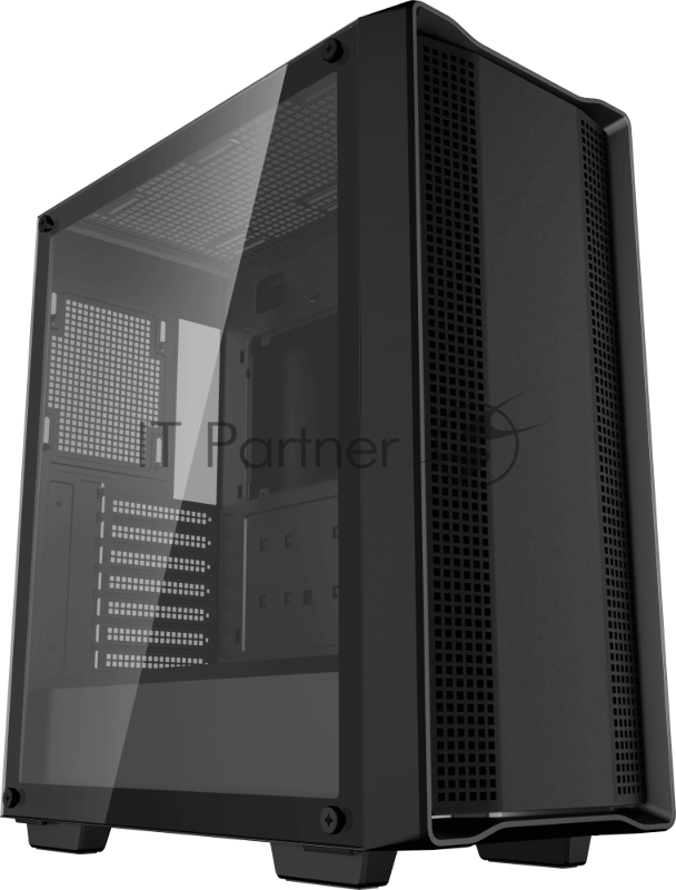 Корпус Deepcool CC560 V2 Limited без БП, боковое окно (закаленное стекло), черный, ATX