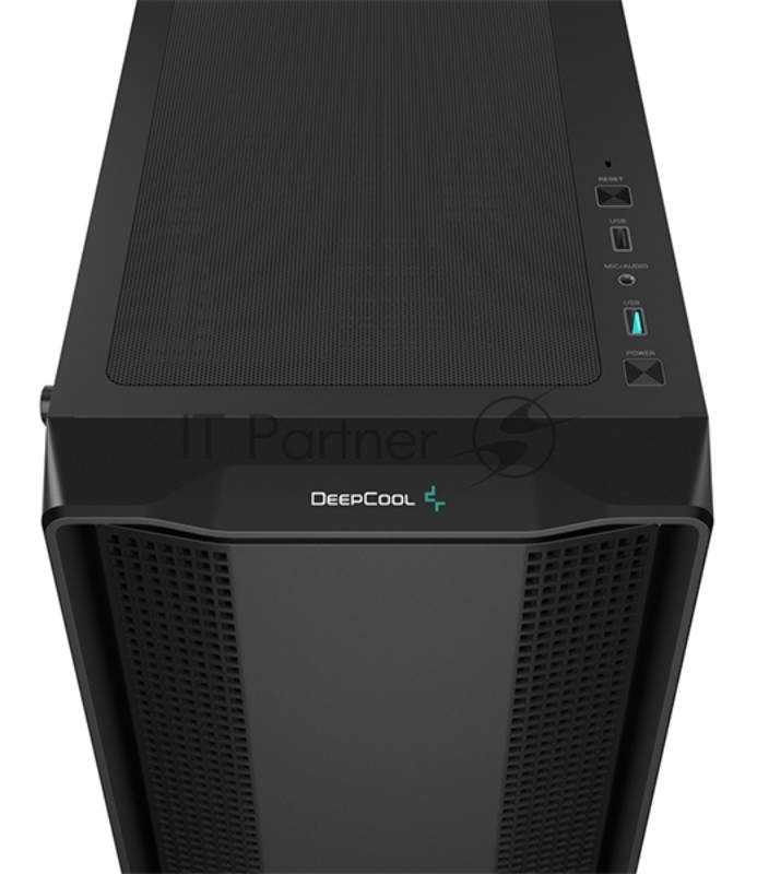 Корпус Deepcool CC560 V2 Limited без БП, боковое окно (закаленное стекло), черный, ATX