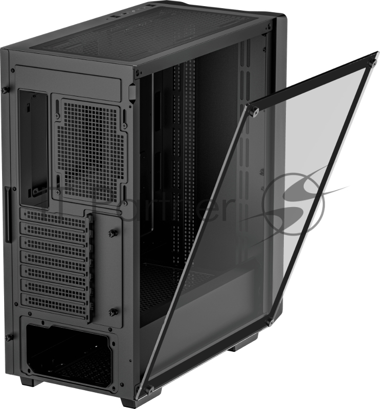 Корпус Deepcool CC560 V2 Limited без БП, боковое окно (закаленное стекло), черный, ATX