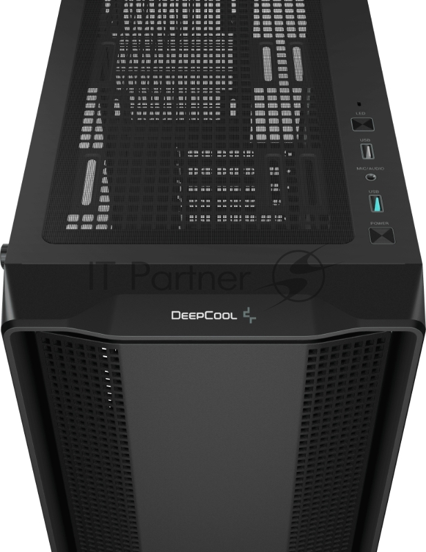 Корпус Deepcool CC560 V2 Limited без БП, боковое окно (закаленное стекло), черный, ATX