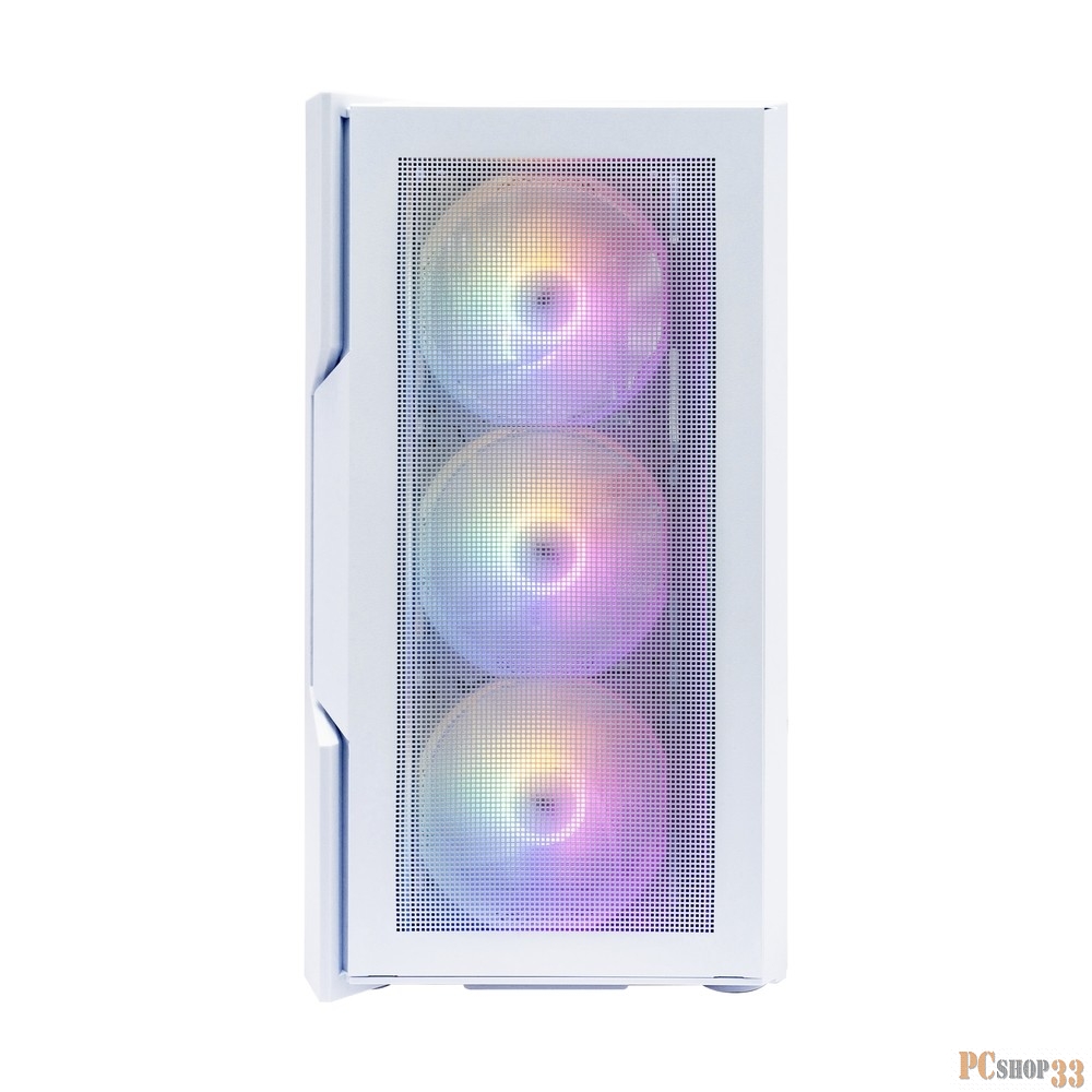Корпус 1STPLAYER TRILOBITE T7-P White / ATX / 4x120mm LED fans / T7-P-WH-4F1-W