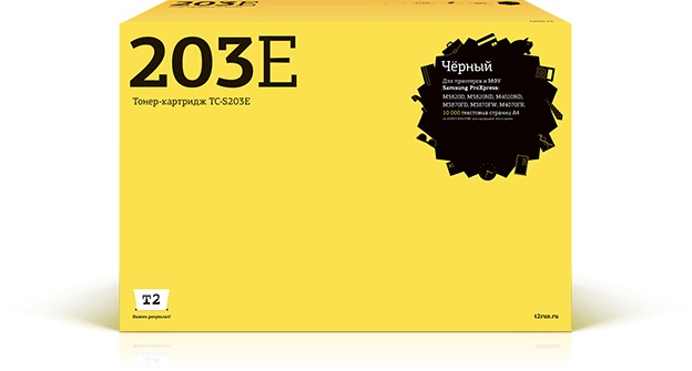 Расходные материалы T2 MLT-D203E Картридж T2 (TC-S203E) для Samsung ProXpress M3820D/M4020ND/M3870FD/M4070FR (10000 стр.) с чипом