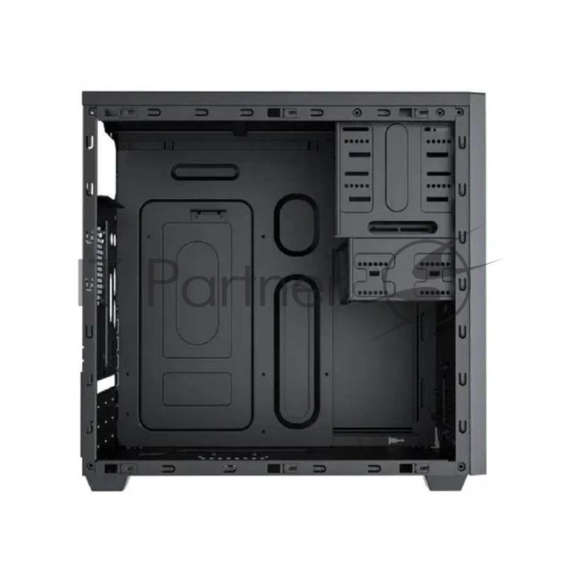 Корпус Zircon Lima без БП (Midi Tower,Micro-ATX,Черн,1*USB3.0, 1*92mm )