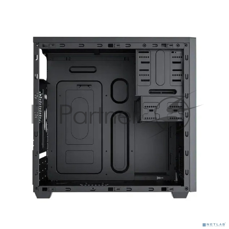 Корпус Zircon Lima без БП (Midi Tower,Micro-ATX,Черн,1*USB3.0, 1*92mm )