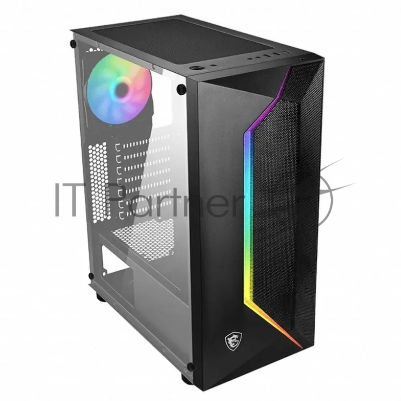 Корпус MidiTower MSI MAG VAMPIRIC 100R (ATX, без БП, ARGB, 2xUSB2.0 Type-A + USB3.2 Type-A) (306-7G07R25-809)