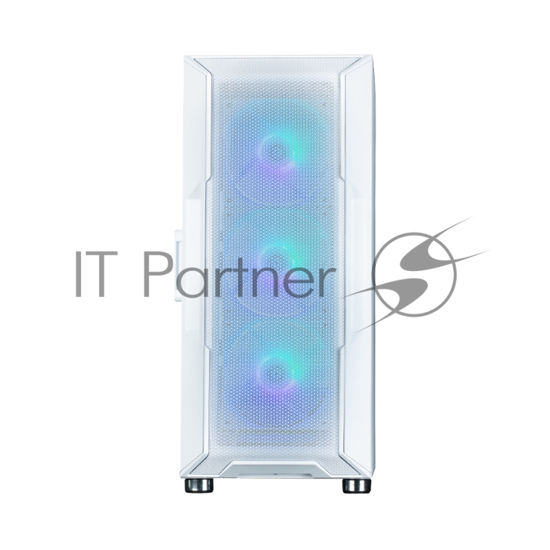 Корпус ZALMAN I3 NEO ARGB WHITE, ATX, WHITE, FRONT MESH, WINDOW, 2x3.5, 3x2.5, 1xUSB2.0, 2xUSB3.0, FRONT 3x120mm ARGB, REAR 1x120mm ARGB