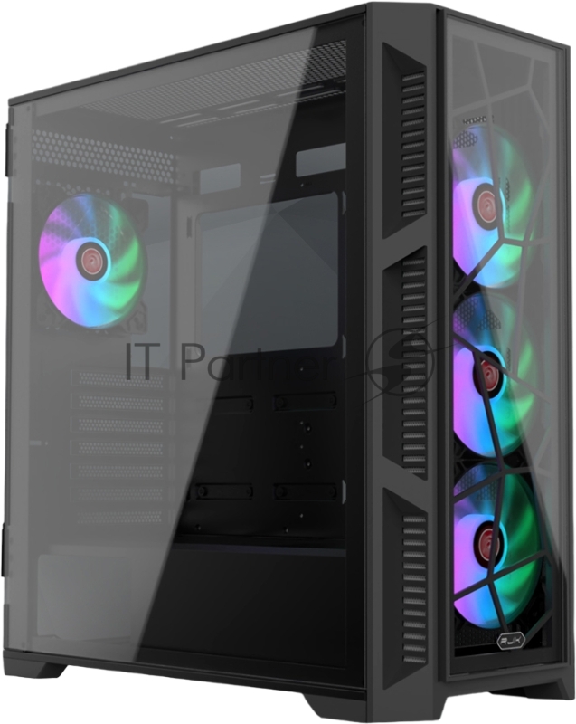 Корпус AGOS ULTRA TG4 (E-ATX 4pcs ARGB 120x120x25mm fans pre-installed Type C + USB3.0 port 4.0mm Tempered glass with hinge design 3.5 HDDx2 + 2.5 SSD/HDDx3)