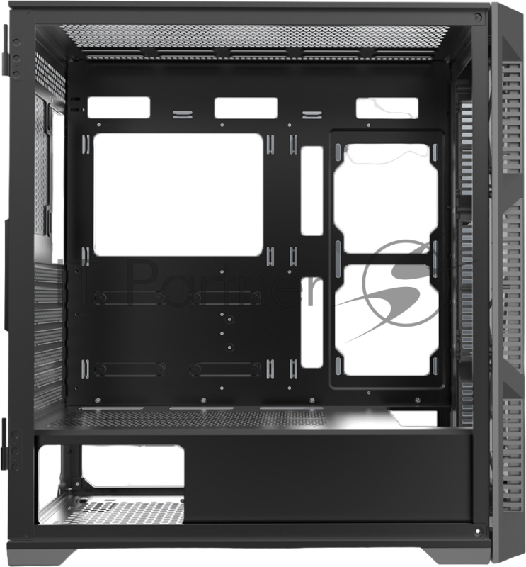 Корпус AGOS ULTRA TG4 (E-ATX 4pcs ARGB 120x120x25mm fans pre-installed Type C + USB3.0 port 4.0mm Tempered glass with hinge design 3.5 HDDx2 + 2.5 SSD/HDDx3)