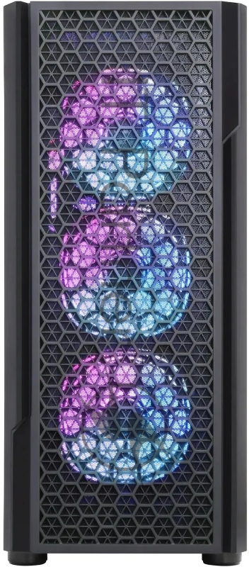 Корпус Accord 3312 черный без БП ATX 2xUSB2.0 1xUSB3.0 audio bott PSU