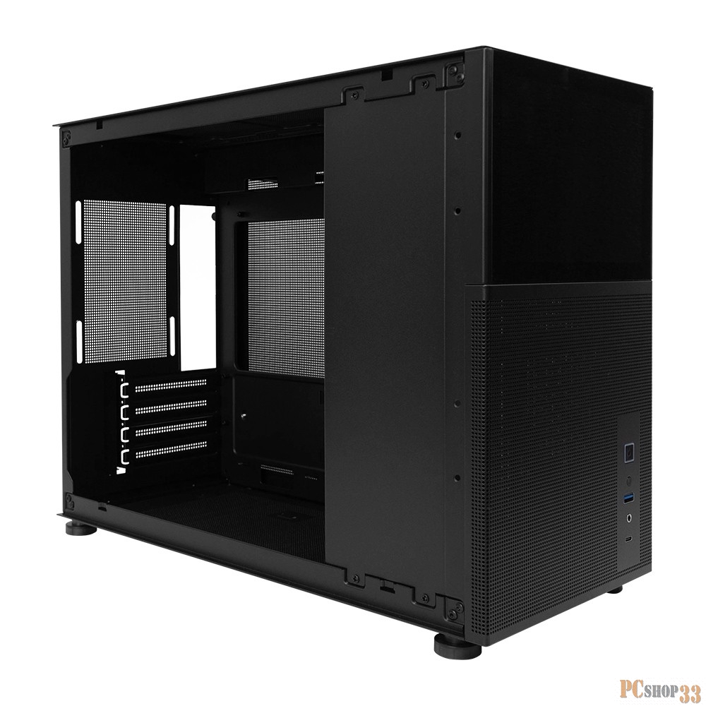 Корпус 1STPLAYER MIKU Mi6 EV Black / mATX, 8 LCD display, USB-C / Mi6-EV-BK