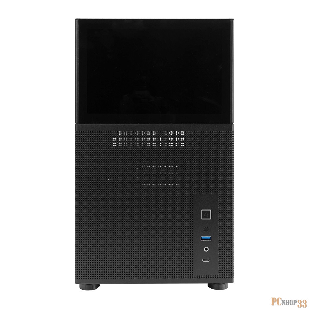 Корпус 1STPLAYER MIKU Mi6 EV Black / mATX, 8 LCD display, USB-C / Mi6-EV-BK